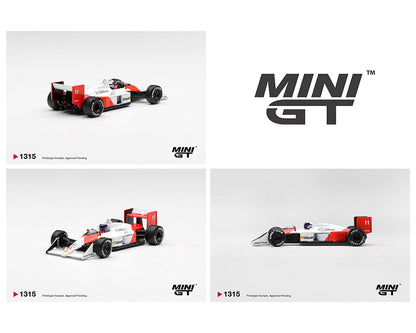 *PREORDER* MINIGT 1:64 McLaren MP4/4 #11 Alain Prost 1988 Canadian Grand Prix 2nd Place