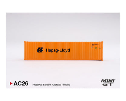 MINIGT 1:64 Dry Container 40鈥?鈥淗apag-Lloyd鈥?Edition
