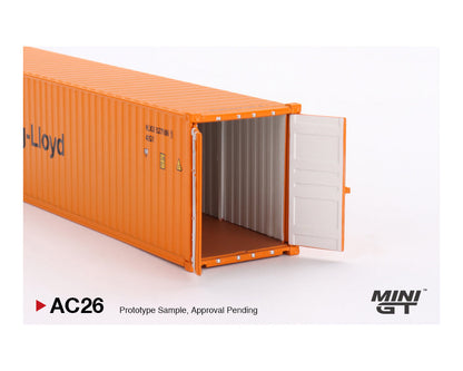 MINIGT 1:64 Dry Container 40鈥?鈥淗apag-Lloyd鈥?Edition