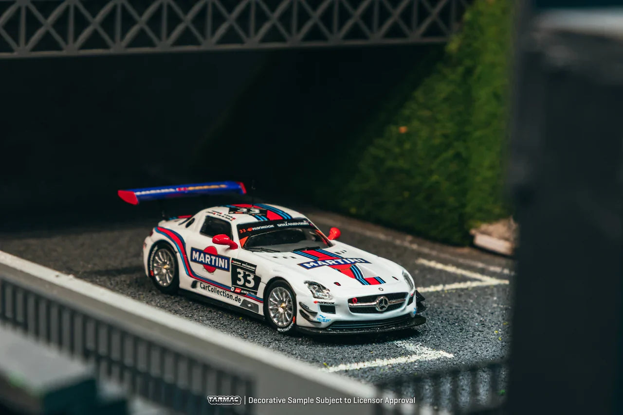 *PREORDER* Tarmac Works 1:64 Mercedes-Benz SLS AMG GT3 12h ZANDVOORT 2014 Winner