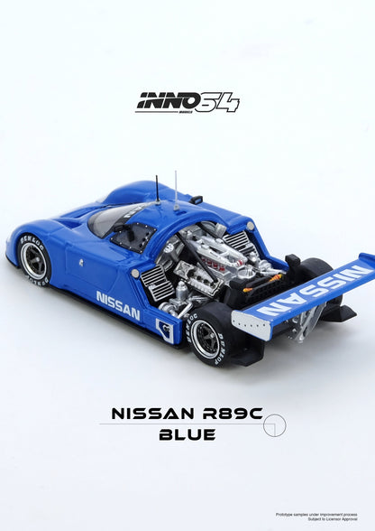 INNO64 1:64 Nissan R89C in Blue