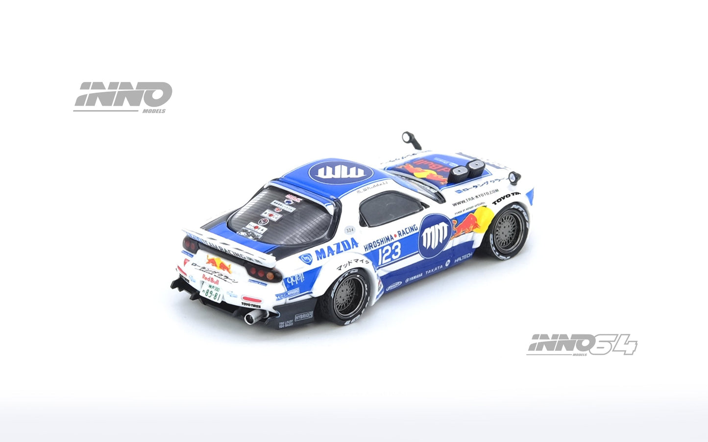 INNO64 1:64 Mazda RX-7 "PANDEM ROCKET BUNNY" MADBUL MADLAB COLLECTION 001