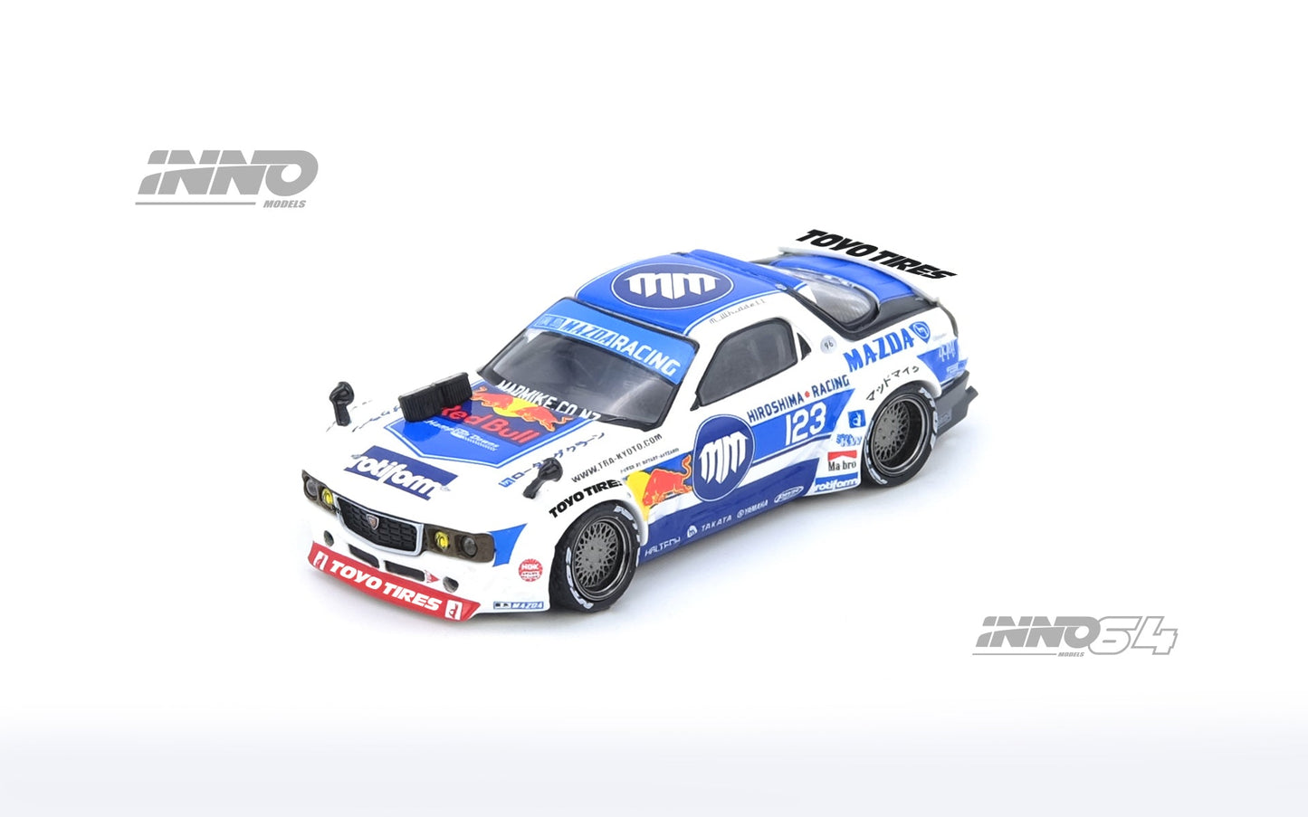 INNO64 1:64 Mazda RX-7 "PANDEM ROCKET BUNNY" MADBUL MADLAB COLLECTION 001