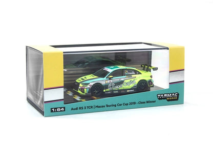 Tarmac Works 1:64 Audi RS3 TCR Macau Touring Car Cup 2019 #26 1950cc Class Winner