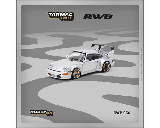 Tarmac Works 1:64 RWB 964 in Silver