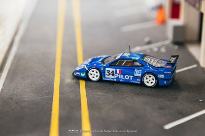 Tarmac Works 1:64 Ferrari F40 LM, 24h of Le Mans 1995, M. Fert茅 / O. Th茅venin / C. Palau