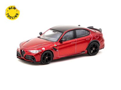 Tarmac Works 1:64 Alfa Romeo Giulia GTA in Red Metallic