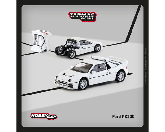 Tarmac Works 1:64 Ford RS200 in White