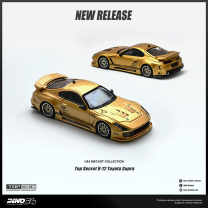 *PREORDER* INNO64 1:64 Toyota Supra (JZA80) TOP SECRET V12 Edition