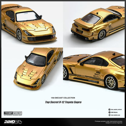 *PREORDER* INNO64 1:64 Toyota Supra (JZA80) TOP SECRET V12 Edition
