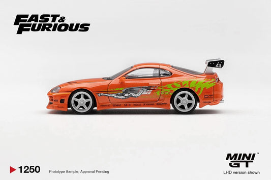 *PREORDER* MINIGT 1:64 Toyota Supra BOMEX 鈥淭he Fast and the Furious鈥?Brian O鈥機onner
