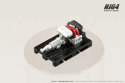 *PREORDER* Hobby Japan 1:64 SUBARU S208 NBR CHALLENGE PACKAGE in Crystal White Pearl